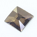 Asfour Crystal Flat Back Stone - Square 26MM HONEY
