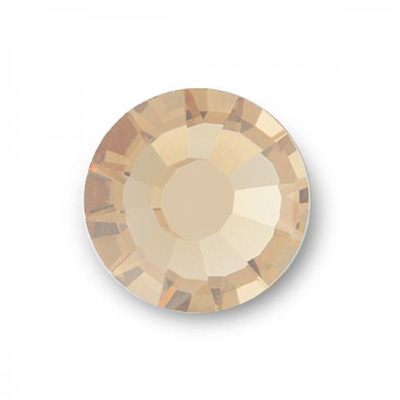 Asfour Crystal Flat Back Stone Hotfix Chaton Rose - 20SS GOLDEN SHADOW