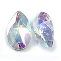 Asfour Crystal Flat Back Sew-On Stone - Pear 28x16MM CRYSTAL AB