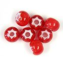 Preciosa Czech Glass Seed Bead - Cornelian Star 32/0 RED 93730