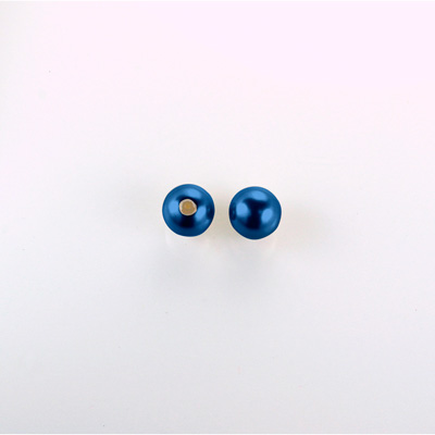 Czech Glass Pearl 1-Hole Ball - 03MM NAVY 70467
