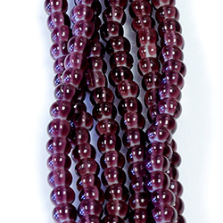 Preciosa Czech Glass Seed Bead - Strung Cornelian Star 06/0 AMETHYST 23708