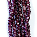 Preciosa Czech Glass Seed Bead - Strung Cornelian Star 06/0 AMETHYST 23708