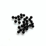 Gemstone No-Hole Ball - 03MM BLACK ONYX