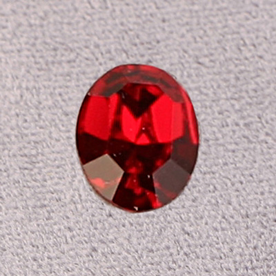 Swarovski Crystal Point Back Fancy Stone - Oval 06x4MM SIAM RUBY