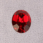 Swarovski Crystal Point Back Fancy Stone - Oval 06x4MM SIAM RUBY