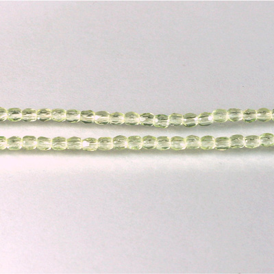 Czech Glass Fire Polish Bead - Round 02MM JONQUIL