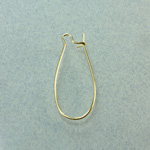 RAW BRASS Kidney Wire