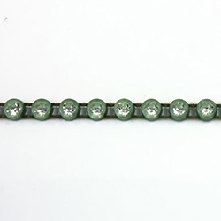 Plastic Rhinestone Banding 1 Row PP17 (SS8) CRYSTAL-KHAKI