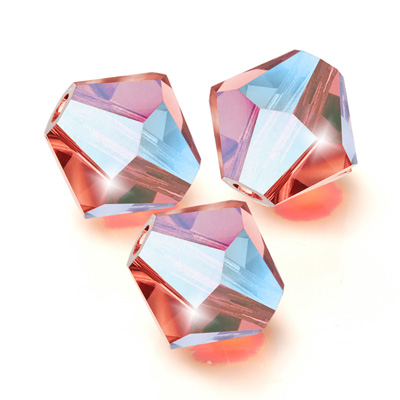 Preciosa Crystal Bead - Bicone 05MM PADPARADSCHA AB