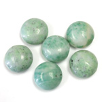 Gemstone Cabochon - Round 12MM JADE ZING JIANG