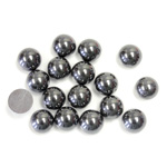 Gemstone Cabochon - Round 06MM HEMATITE