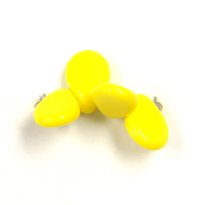 Preciosa Czech Pressed Glass Bead - Pip 5x7MM YELLOW