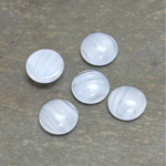 Glass Medium Dome Cabochon - Round 11MM BLUE QUARTZ