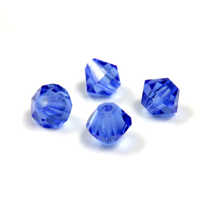Bicone Bead 4MM SAPPHIRE