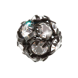 Preciosa Rhinestone Ball MAXIMA Chaton 08MM CRYSTAL-BLACK