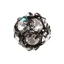 Preciosa Rhinestone Ball MAXIMA Chaton 06MM CRYSTAL-BLACK