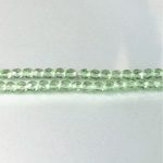 Czech Glass Fire Polish Bead - Round 03MM PERIDOT