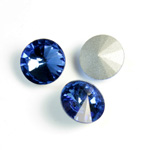 Cut Crystal Point Back Rivoli SS47 (10.5-10.9MM) SAPPHIRE