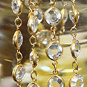 Crystal Channel Bezel Chain 39SS CRYSTAL-RAW