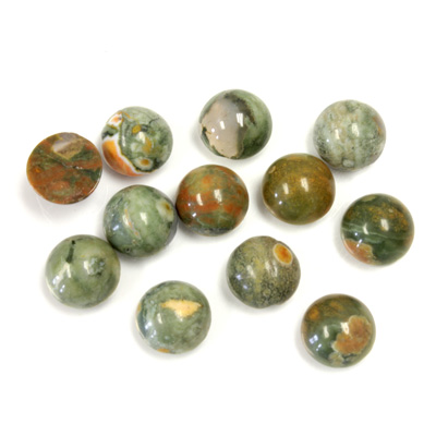 Gemstone Cabochon - Round 07MM RYOLITE