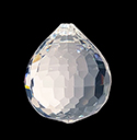 Asfour Crystal Chandelier Ball Multi Cut - 30MM CRYSTAL