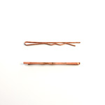 Metal Bobby Pin 39MM Copper Coated Steel