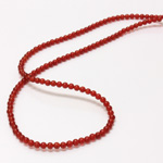 Gemstone Bead - Smooth Round 03MM CORNELIAN