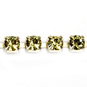 Preciosa MAXIMA Crystal Rhinestone Cup Chain - SS16 ACID YELLOW-RAW