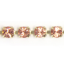 Preciosa MAXIMA Crystal Rhinestone Cup Chain - SS18 APRICOT-RAW