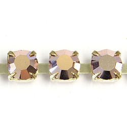 Preciosa MAXIMA Crystal Rhinestone Cup Chain - SS29 CAPRI GOLD-RAW