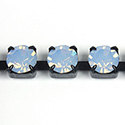 Preciosa MAXIMA Crystal Rhinestone Cup Chain - SS29 LT SAPPHIRE OPAL-BLACK