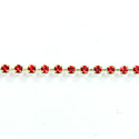 Preciosa MAXIMA Crystal Rhinestone Cup Chain - PP10 (SS4.5) LT SIAM-RAW