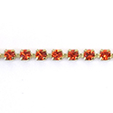 Preciosa MAXIMA Crystal Rhinestone Cup Chain - PP14 (SS6.5) HYACINTH-RAW