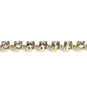 Preciosa MAXIMA Crystal Rhinestone Cup Chain - PP14 (SS6.5) VINTAGE ROSE-RAW