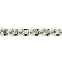 Preciosa MAXIMA Crystal Rhinestone Cup Chain - PP18 (SS8.5) CRYSTAL CAL-RAW