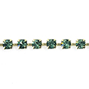 Preciosa MAXIMA Crystal Rhinestone Cup Chain - PP18 (SS8.5) ERINITE-RAW