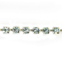 Preciosa Crystal Rhinestone Cup Chain - PP18 (SS8.5) CHRYSOLITE-RAW