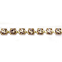 Preciosa Crystal Rhinestone Cup Chain - PP18 (SS8.5) HONEY-RAW