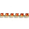 Preciosa Crystal Rhinestone Cup Chain - PP18 (SS8.5) HYACINTH-RAW