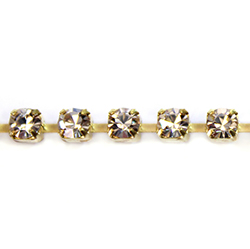 Preciosa Crystal Rhinestone Cup Chain - PP24 (SS12) HONEY-RAW