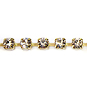 Preciosa Crystal Rhinestone Cup Chain - PP24 (SS12) HONEY-RAW
