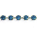 Preciosa Crystal Rhinestone Cup Chain - PP24 (SS12) INDICOLITE-RAW