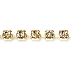 Preciosa Crystal Rhinestone Cup Chain - PP24 (SS12) JONQUIL-RAW