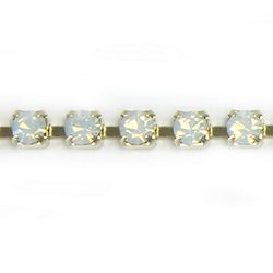 Preciosa Crystal Rhinestone Cup Chain - PP24 (SS12) WHITE OPAL-RAW