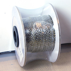 Chinese Rhinestone Cup Chain - PP18 JET-RAW