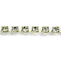 Preciosa Crystal Rhinestone Cup Chain - PP18 (SS8.5) JONQUIL-RAW