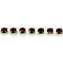Preciosa Crystal Rhinestone Cup Chain - PP18 (SS8.5) SIAM-RAW
