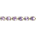 Preciosa Crystal Rhinestone Cup Chain - PP18 (SS8.5) VIOLET-RAW