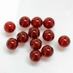 Gemstone No-Hole Ball - 08MM CORNELIAN